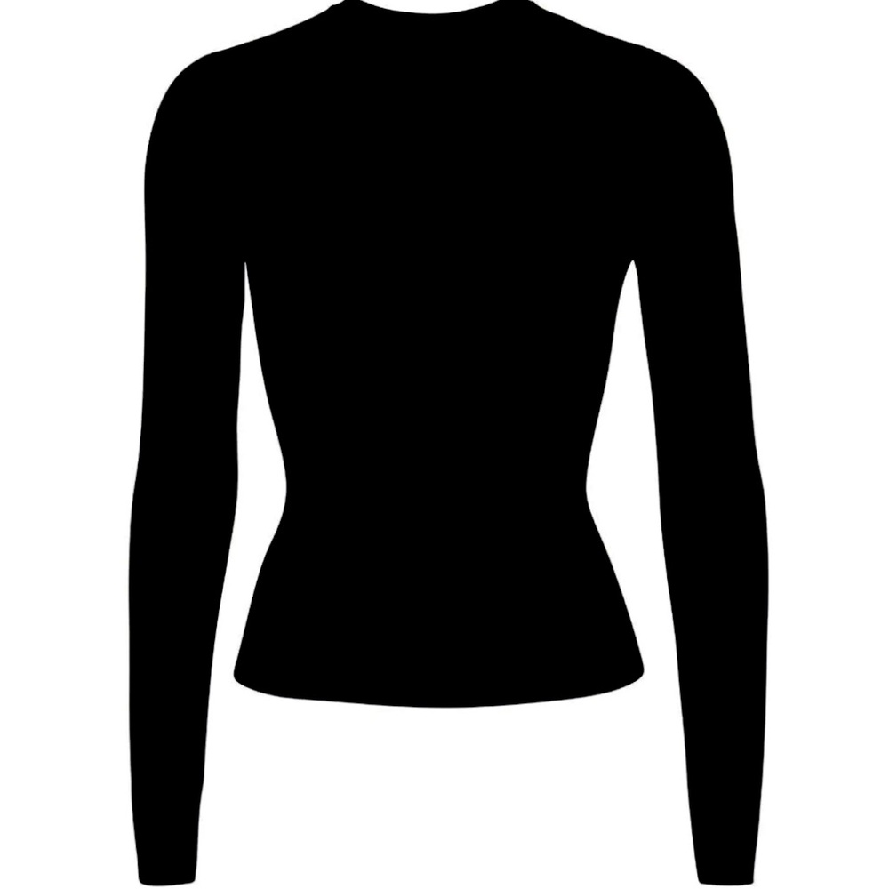 Skims NWT Fits Everybody Long Sleeve Crewneck TShirt